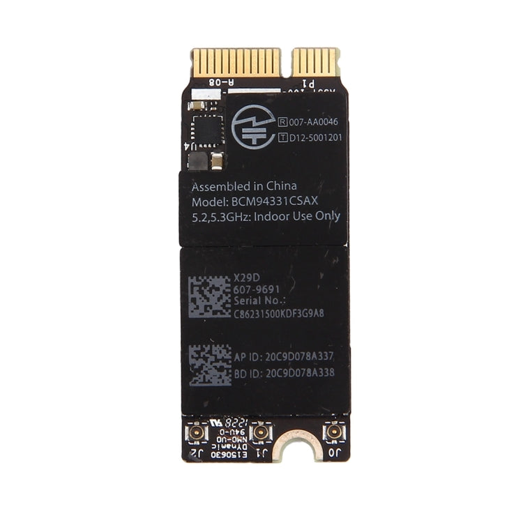 WiFi Adapter voor Macbook Pro 13,3 inch & 15,4 inch 2012） A1398 / A1425