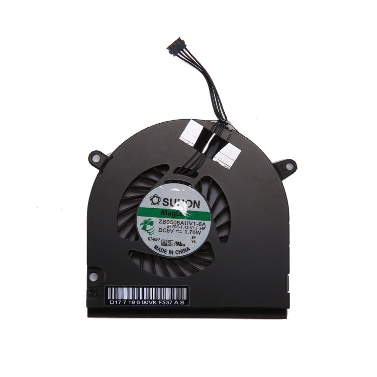 CPU Koeler ventilator voor Macbook Pro 13.3 inch A1278 2009-2011